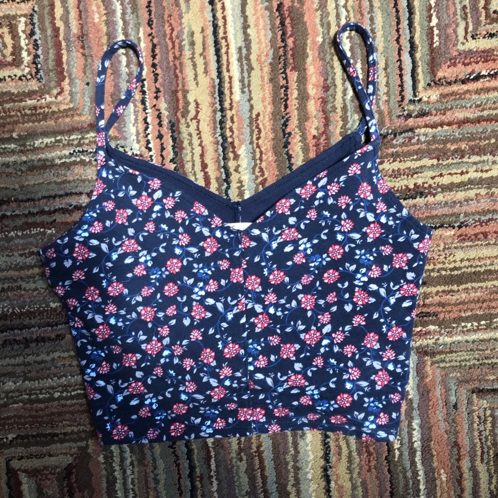 Flower crop top